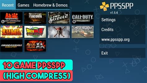 evolution of games ppsspp